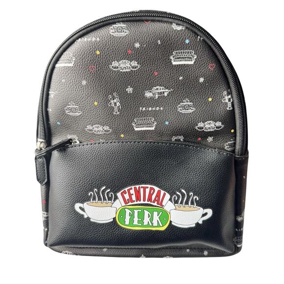 Danielle Nicole Handbags - Friends Central Perk Mini Backpack By Danielle Nicole Black Retro 90s Nostalgia